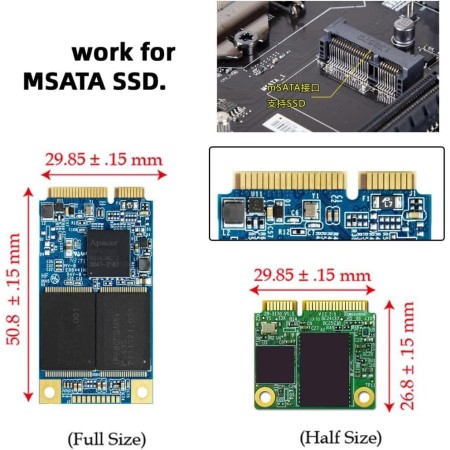 chenyang M.2 NGFF B/M-Key SSD a disco duro SATA PCBA de 2,5 pulgadas