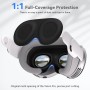 CloudValley Funda para Apple Vision Pro, Accesorios con Cubierta Lente a Prueba de Polvo, [Orificios Precisos de Puerto]