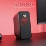 Redragon GS500 Stentor USB PC Gaming 2.0 canales estéreo ordenador de 