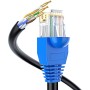 MutecPower cables CAT6 impermeables para exteriores de 50 m - CCA - Cable de red ethernet para soterramiento directo - 250 MHz -