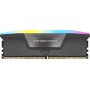 CORSAIR VENGEANCE RGB DDR5 32GB (2x16GB) DDR5 6000MHz CL30 AMD EXPO Intel XMP iCUE Memoria de Ordenador Compatible - Gris