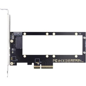 xiwai PCI-E 4.0 4X Convertidor de host a EDSFF GEN-Z NVMe Ruler 1U E1.S 9.5mm 15mm 25mm Grosor SSD corto con disipador de calor