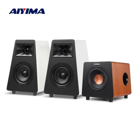 AIYIMA-altavoz Bluetooth de 2,1 canales + Subwoofer 800X, altavoces de