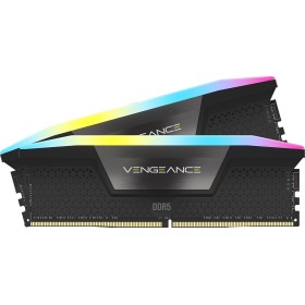 CORSAIR VENGEANCE RGB DDR5 32GB (2x16GB) DDR5 6000MHz CL30 AMD EXPO Intel XMP iCUE Memoria de Ordenador Compatible - Gris