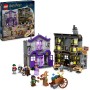 Lego Harry Potter Ollivanders y Túnicas de Madame Malkin Juguete con Tienda de Varitas del Callejón Diagon, Regalo para Niñas y