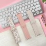 Delidigi 4 Piezas Trenzada Correas Compatibles con Apple Watch 40mm 44mm 46mm 42mm 45mm 41mm 38mm 49mm, Correa de Reemplazo