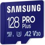 Samsung PRO Plus Tarjeta de memoria MicroSD con Lector USB, 256GB, 180 y 130 MB/s, Full HD & 4K UHD, UHS-I, U3, V30, A2,