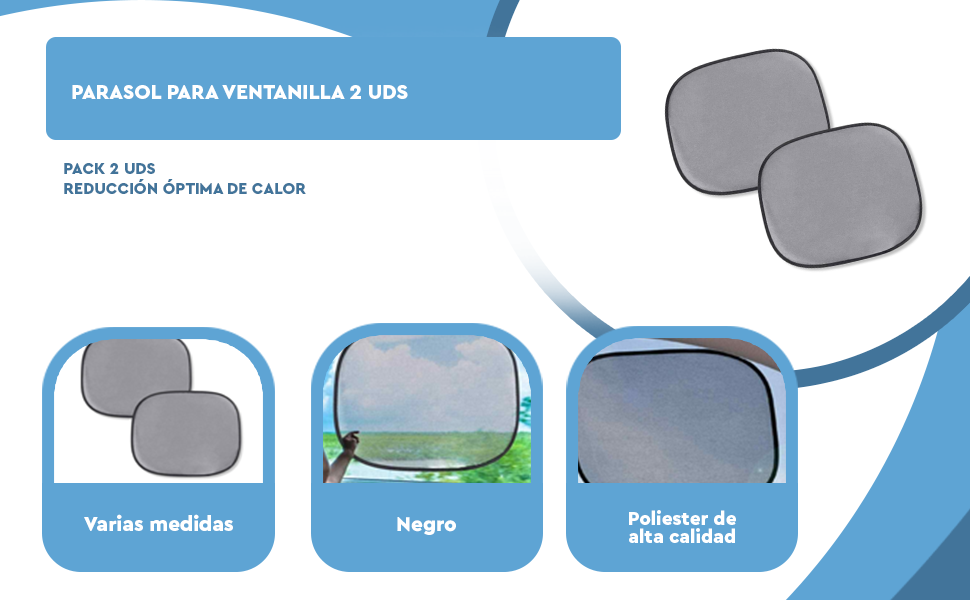 Parasol para ventanilla