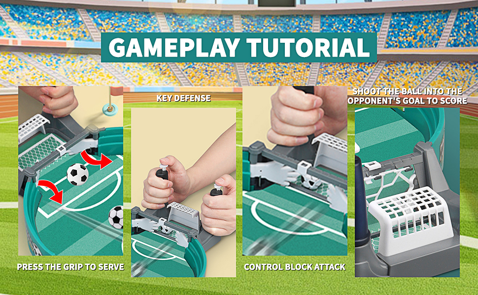 Juego Interactivo de Mesa de Fútbol