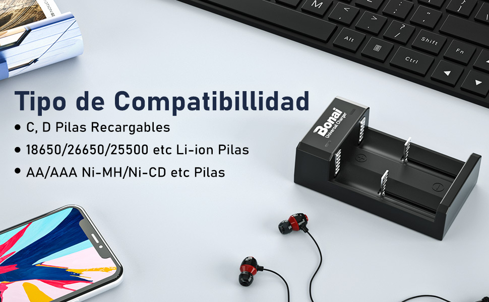 cargador pilas