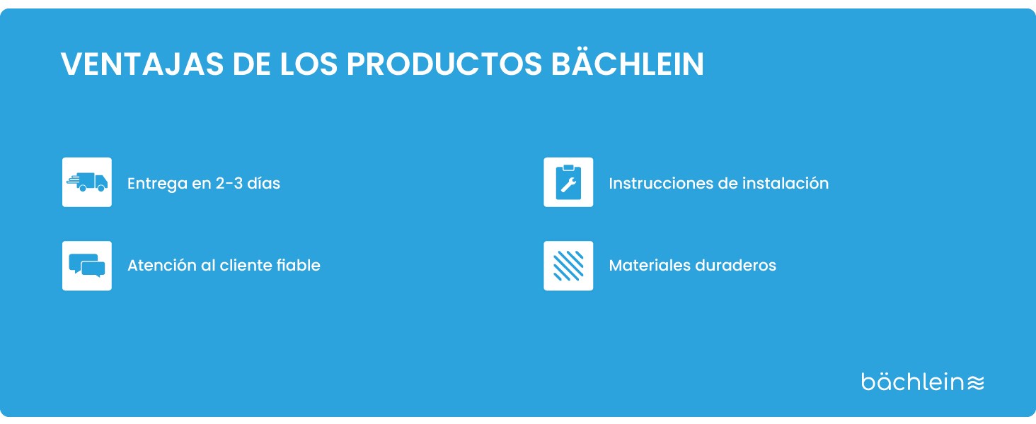 Ventajas de los productos Bächlein