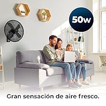 ventilador de pared; ventilador pared; ventilador cecotec; fan; ventilador silencioso; EnergySilence