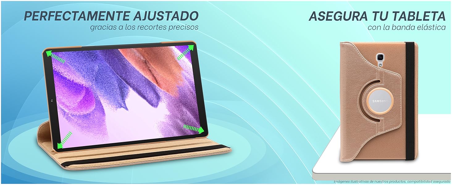funda carcasa silicona cristal templado transparente protector pantalla libro capa película cartera