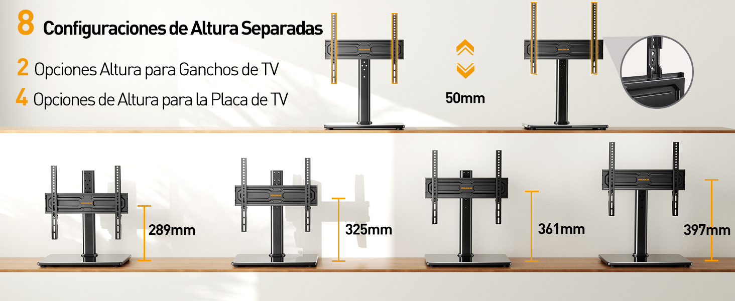 Soporte Giratorio para TV