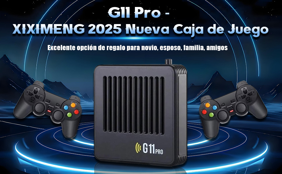G11 Pro,Consola de Videojuegos Retro,Game Stick,Game Box,Plug and Play,regalo para Marido,novio