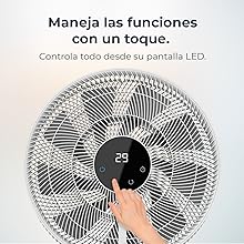 ventiladores de pie; ventiladores; ventilador silencioso; ventilador cecotec; EnergySilence 500