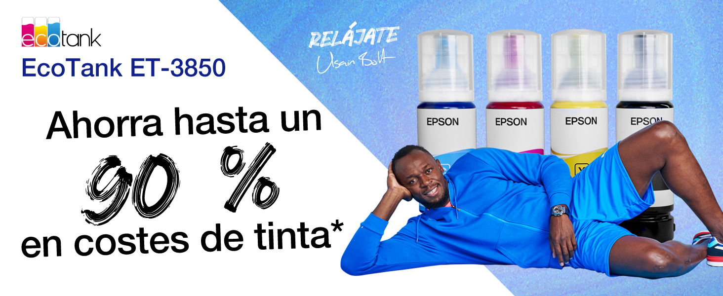 Ahorra hasta un 90% en costes de tinta con EcoTank
