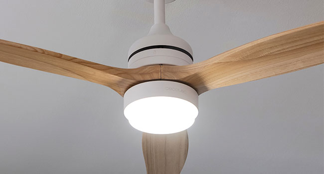 ventilador de techo; ventilador de techo con luz; lampara ventilador; cecotec; EnergySilence Aero