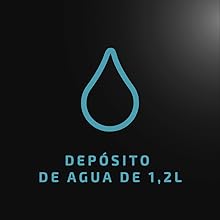 cafetera con depósito de agua de 1,2 litros