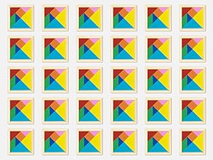 30 tangram madera que sirven como detalles cumpleaños niños y juguetes piñata cumpleaños infantil