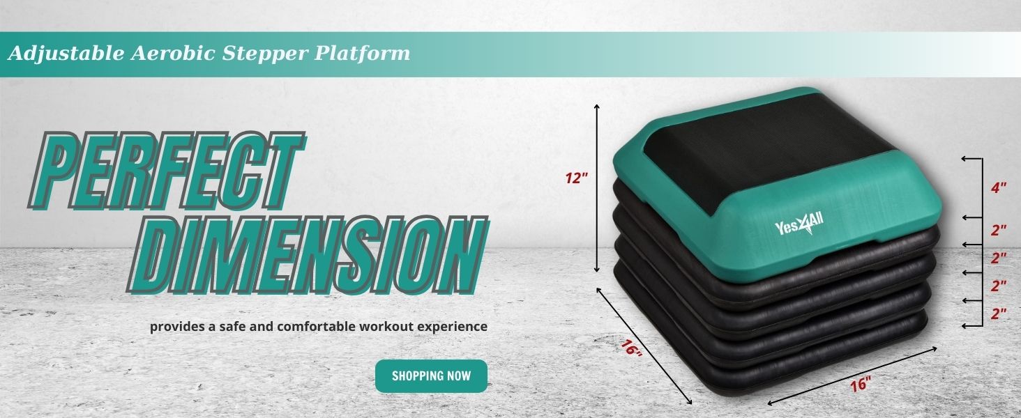 Aerobic stepper yes4all