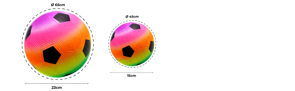 balon pelota juguete pvc niños futbol
