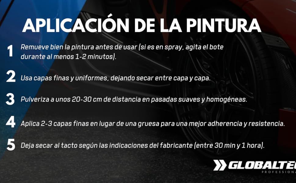 aplicación de pintura anticalórica
