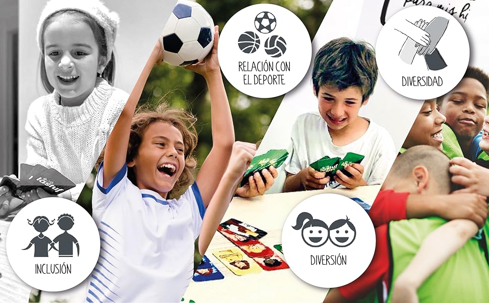 Juego Cartas Niños Mesa Familiar de Futbol