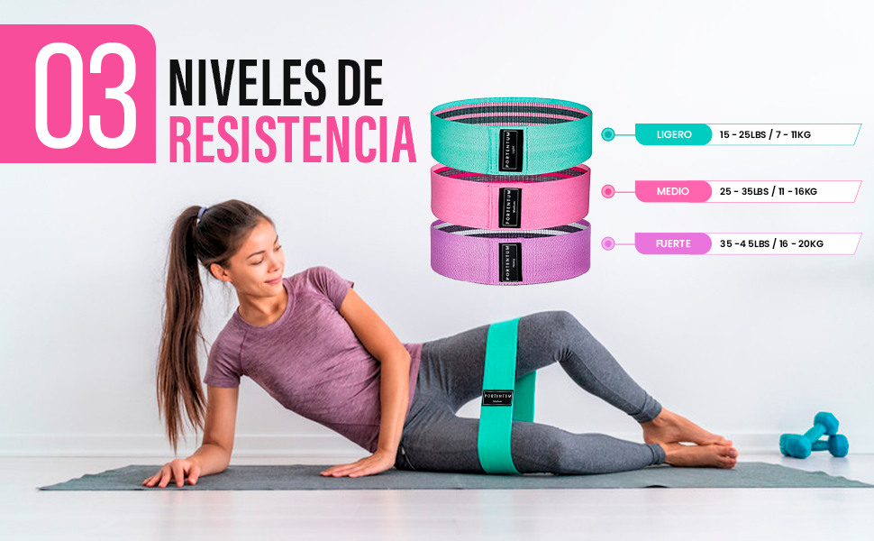 cintas elasticas musculacion