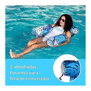 Flotador Tipo Tumbona Adulto