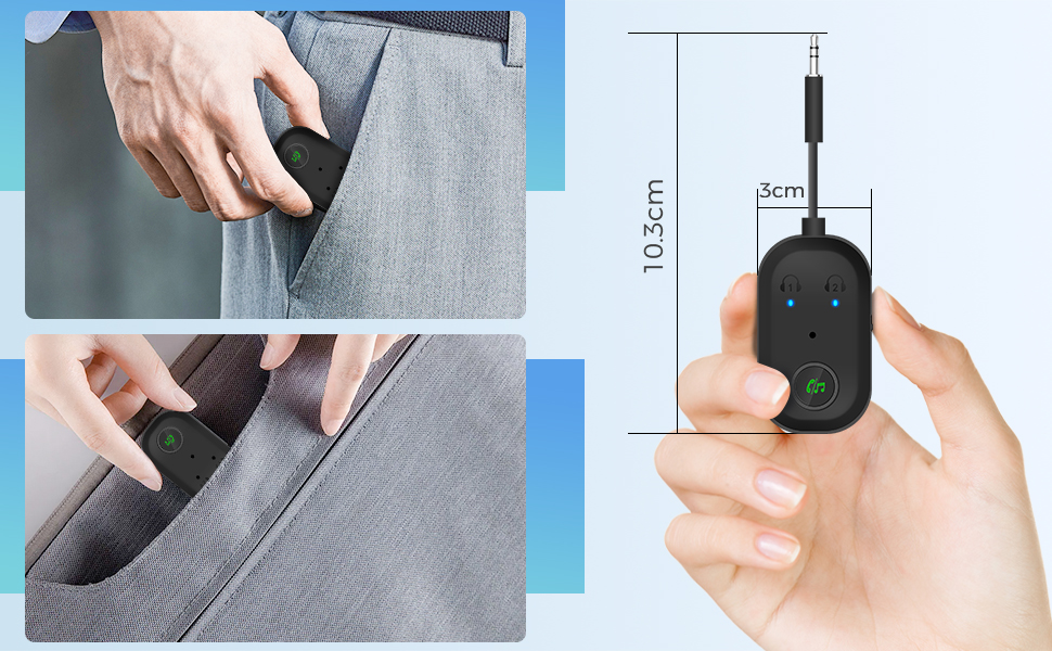 Adaptadores de Transmisor Bluetooth 5.3