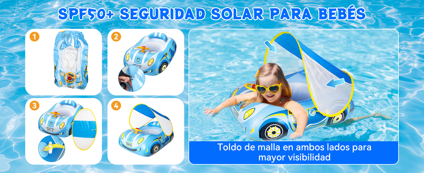 flotador bebe inflable
