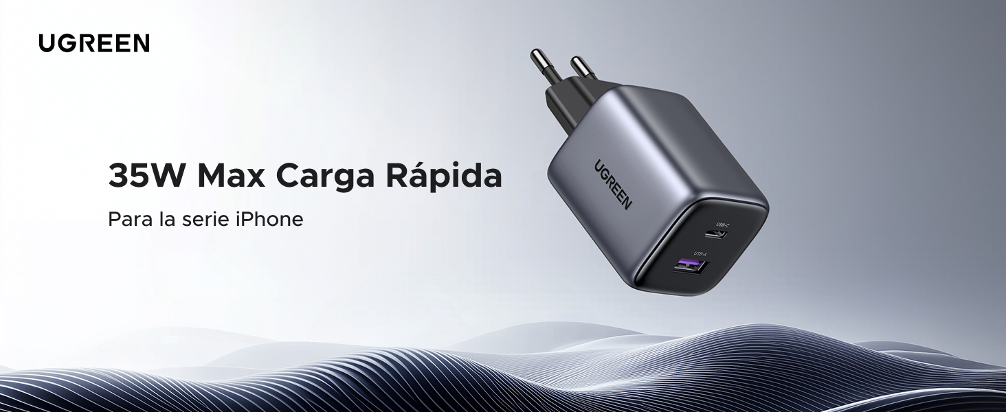 Cargador USB C 35W