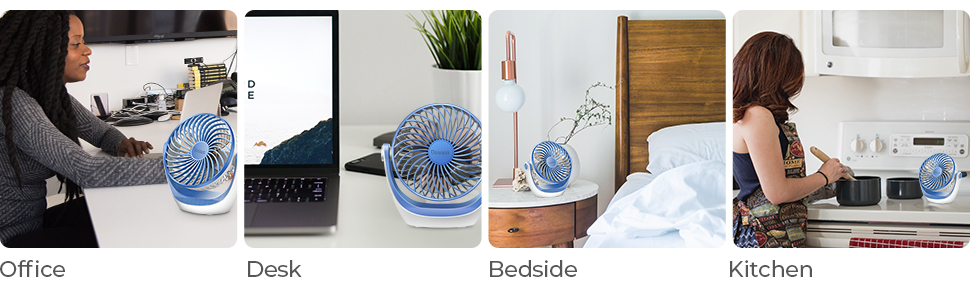 Ventilador de escritorio