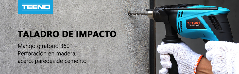 Taladro percutor con cable