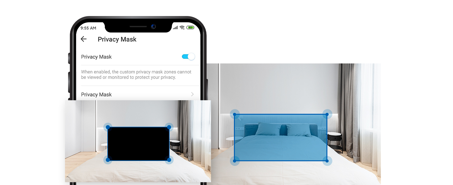 Tapo C220 - Cámara de Vigilancia Wi-Fi Inteligente Rotatoria 2K