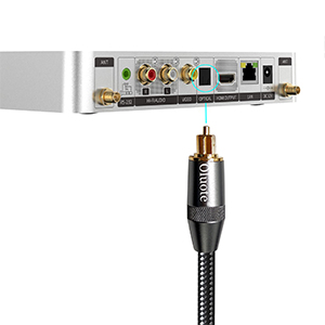 cable óptico de audio