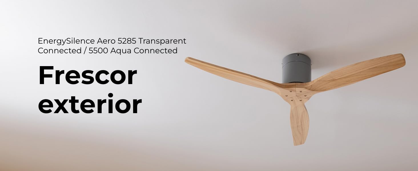 ventilador de techo con luz led ventiladores lampara aspas silencioso dormitorio Cecotec ceiling fan