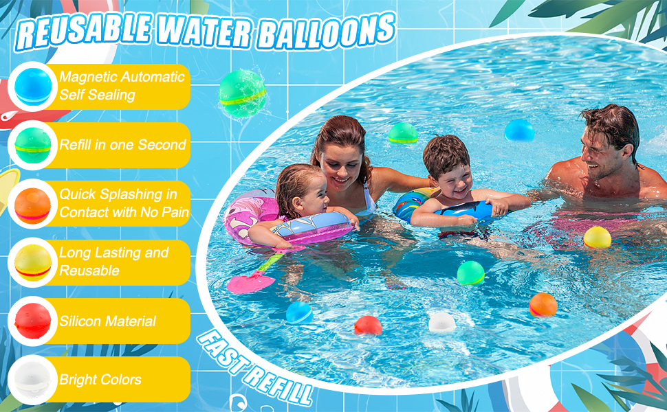 globos de agua llenado rapido