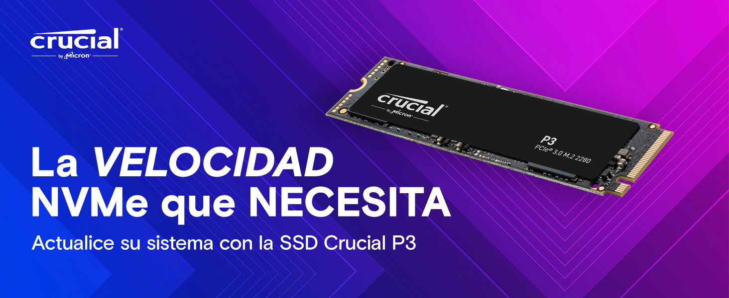 Unidad SSD Crucial P3