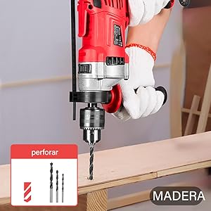 Taladro Percutor Eléctrico TEENO 910W