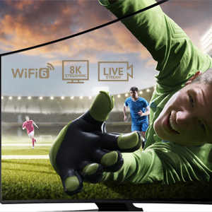 WiFi 6 - Streaming 8K