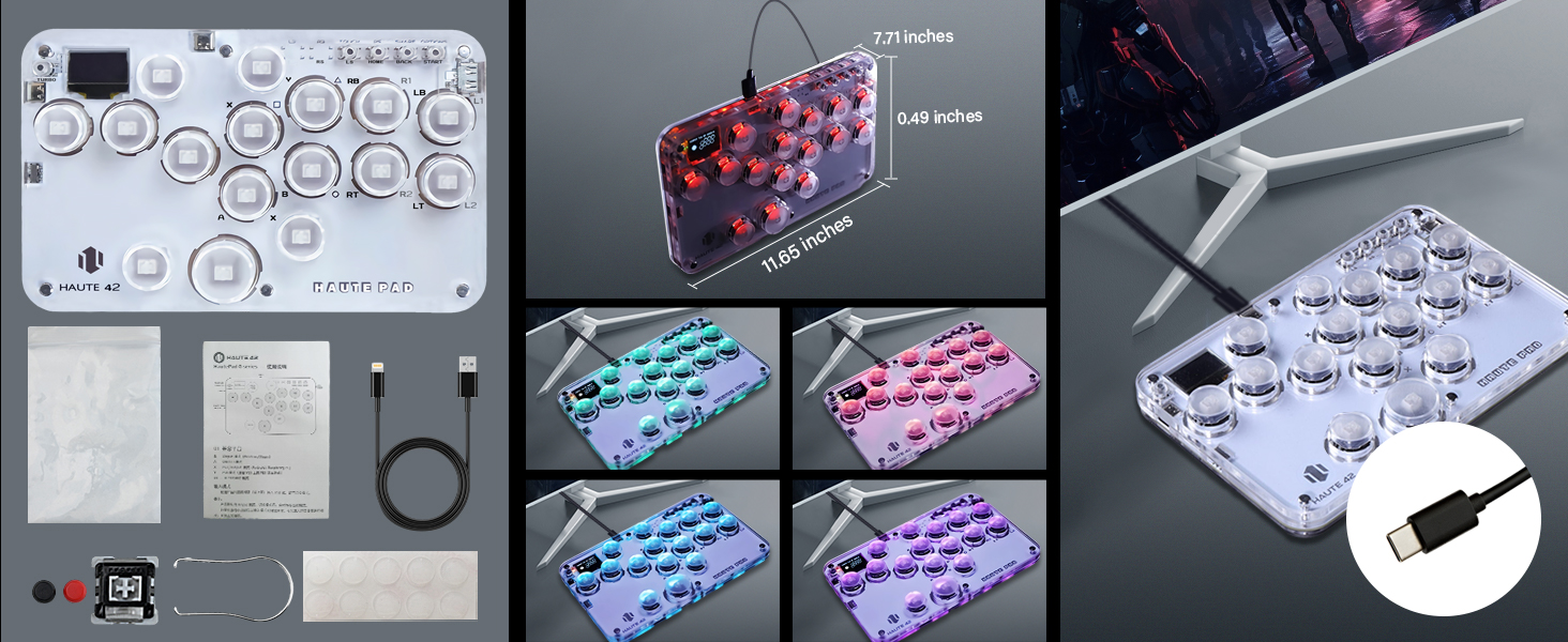 Arcade Stick para PS4 /Switch/Steam Deck/PC/PS3