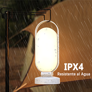luz de campamento