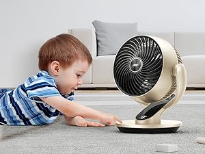 Dreo Ventilador de mesa silencioso 28 dB