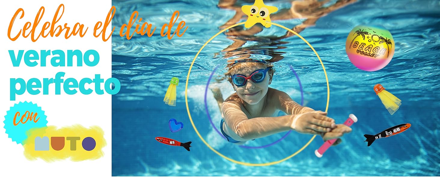 juegos piscina