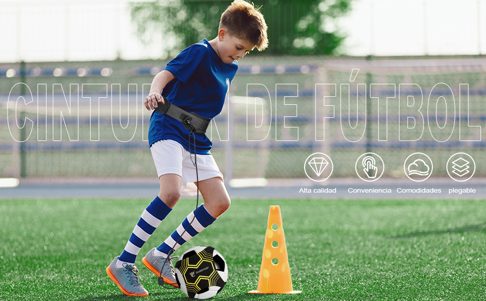 cinturón entrenamiento futbol