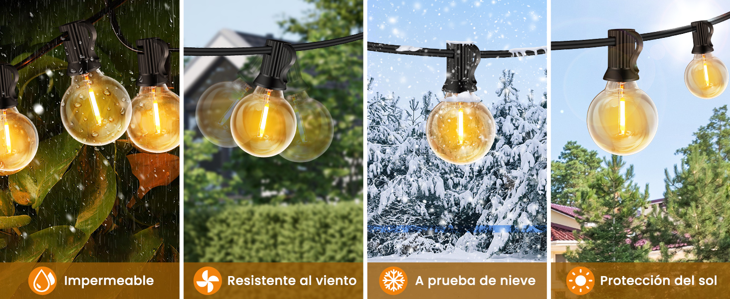 Guirnalda Luces Exterior