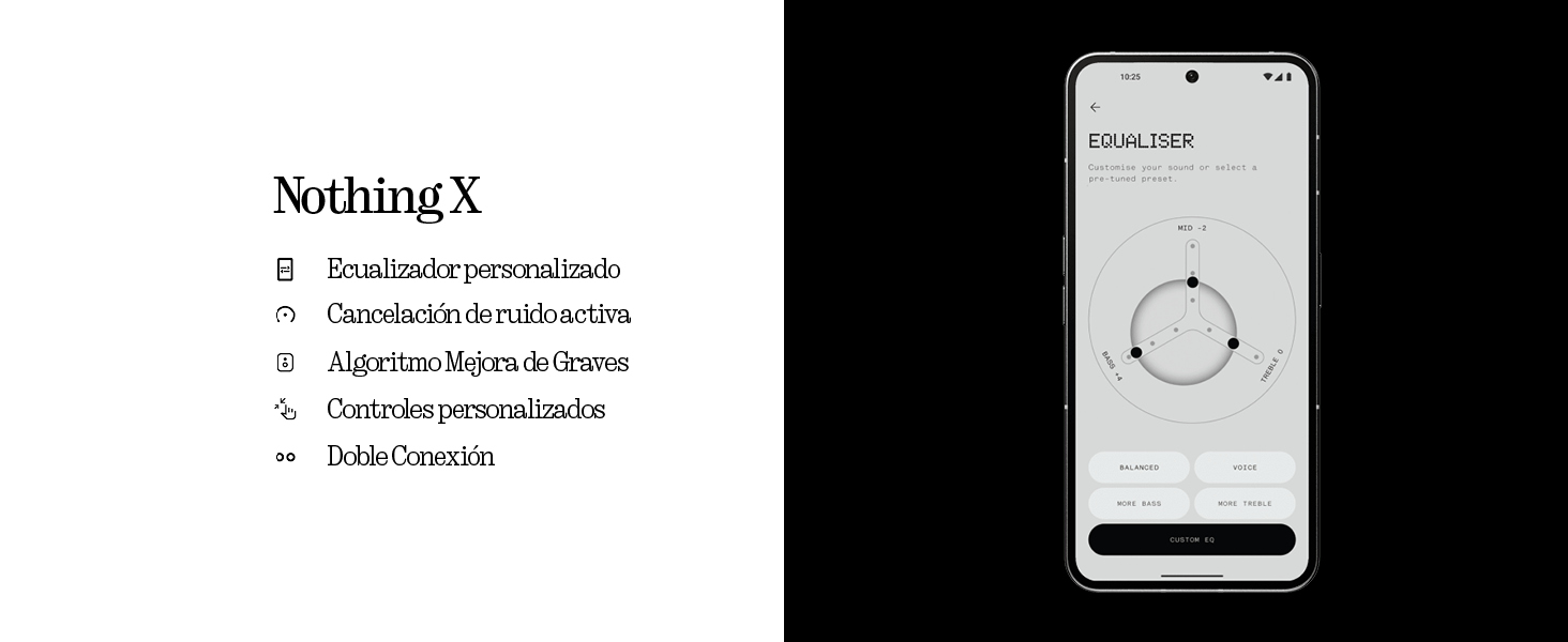 Nothing Ear (a) auriculares inalambricos bluetooth