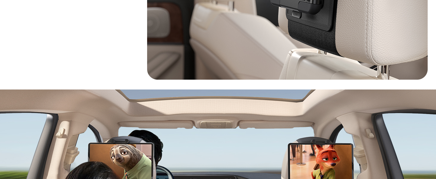 Lamicall Soporte Tablet Coche Reposacabezas